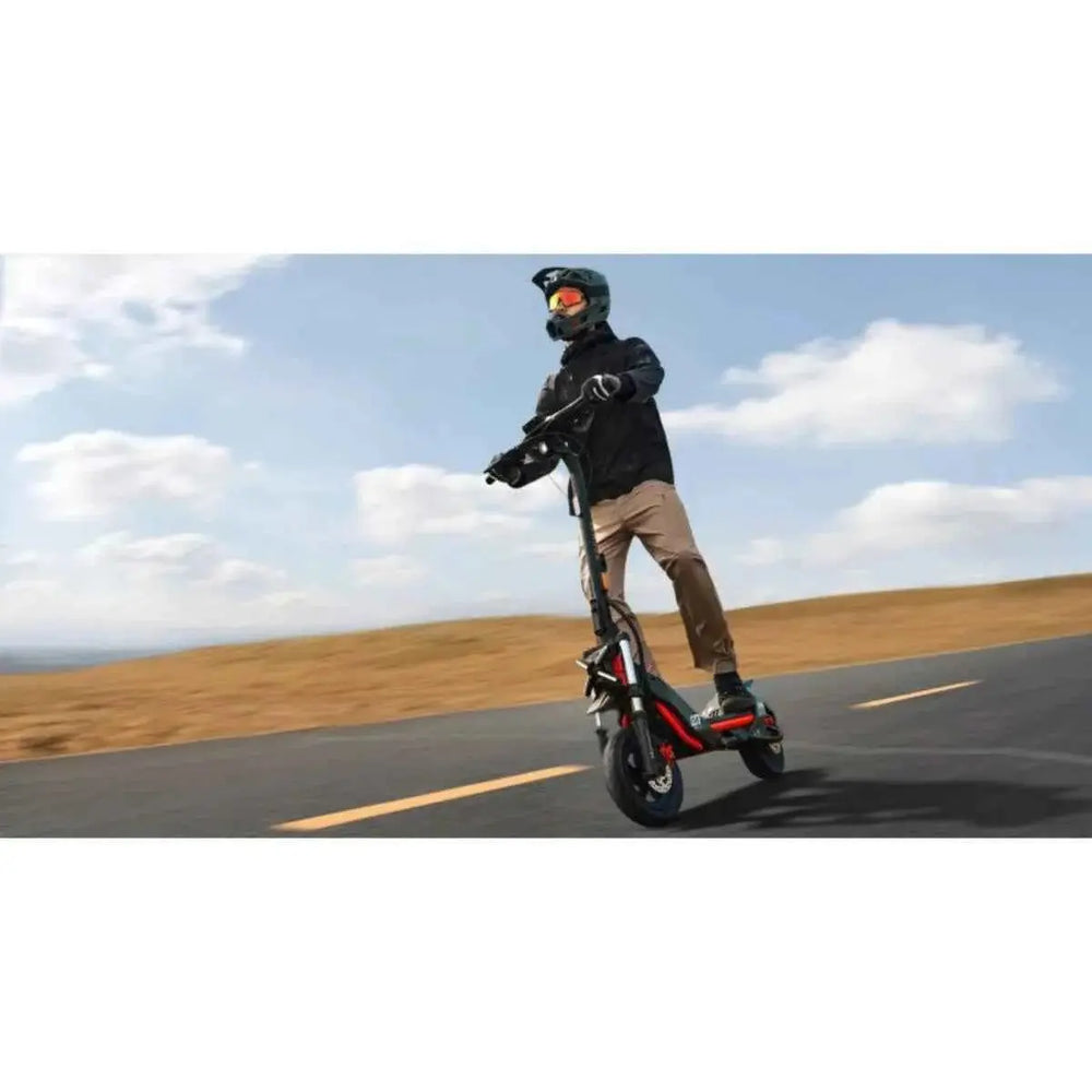 Segway ZT3 Pro city riding image for Lifty's electric scooter buying guide