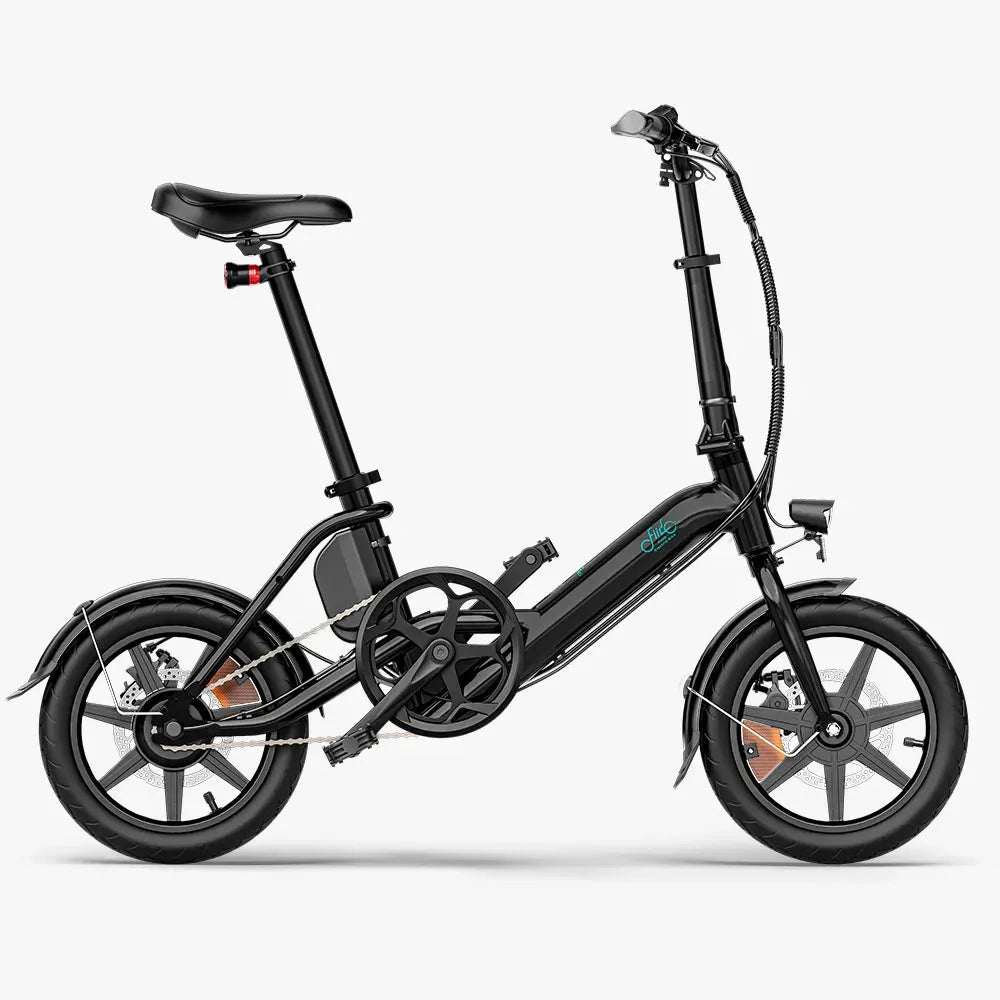 Fiido D3 Pro Mini Electric Bike front product view in Ireland
