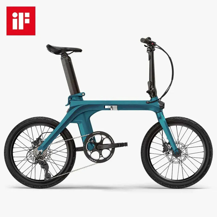 Fiido X 2025 Folding Electric Bike front product view in Ireland