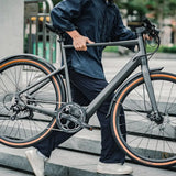 Fiido C21 E-Gravel Electric Bike rider view in Ireland