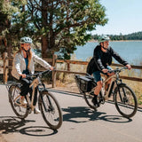 Fiido Nomads Touring Electric Bike rider view in Ireland