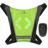 LED Turn Signal Vest,LED Reflective Vest with Direction Indicator
