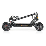 Teverun Blade Mini Pro eKFV Black electric scooter folded, side view