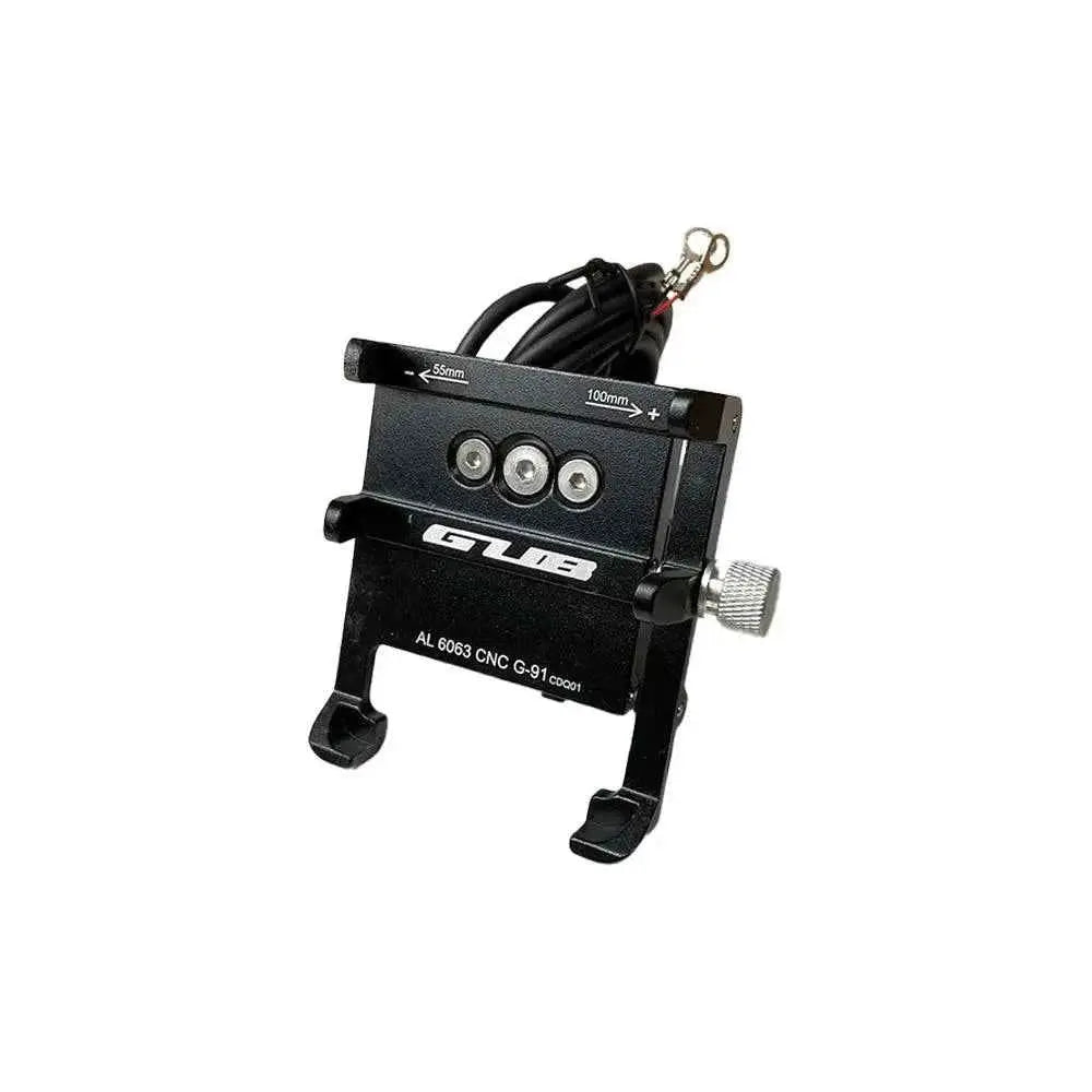 Gub G91 Phone Holder USB Port