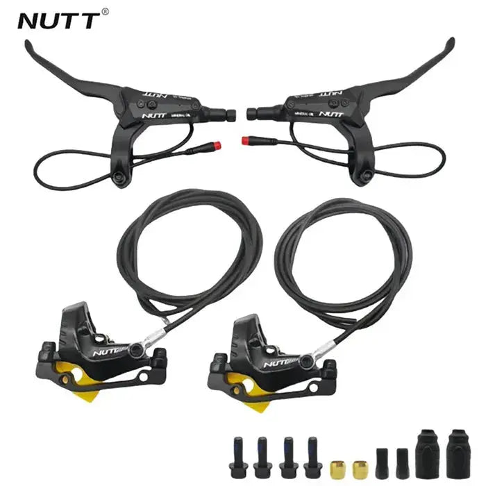 NUTT 4 Piston Oil Disc Brake Kit (RIGHT SIDE SYSTEMS ) - The Lifty Electric