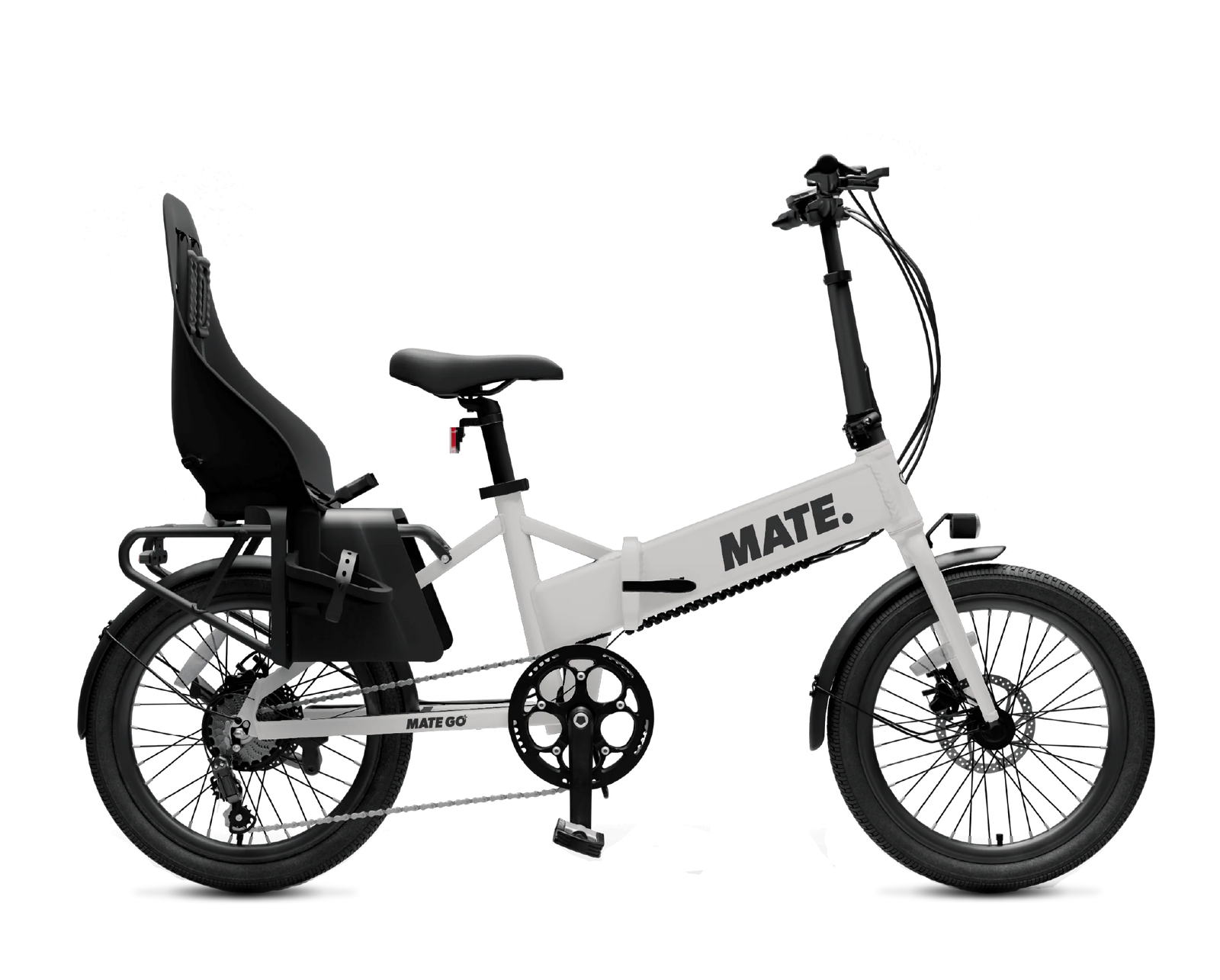 MATE GO+ Electric Bike official product image on white background